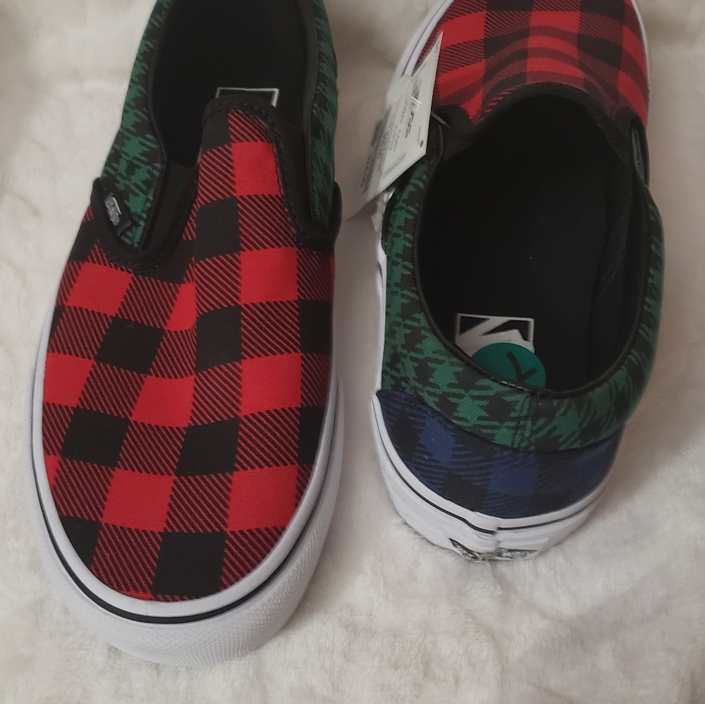 Plaid Van Sneakers